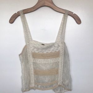 Free People Vintage Lace Top